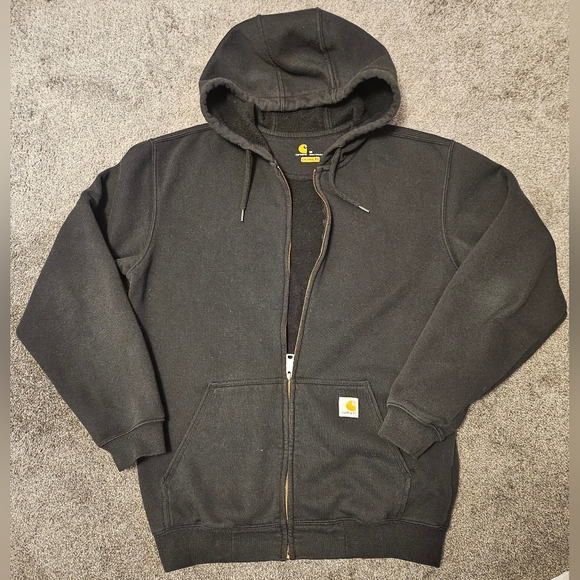 Carhartt Other - Carhartt Original Fit Zip Up Sweatshirt Black Size Men's Medium K122BLK